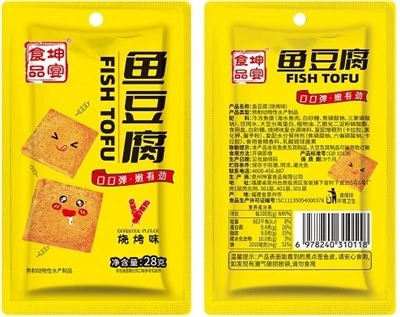 Jinmofang vis-tofu-snack